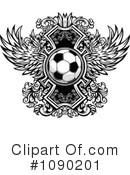 Soccer Clipart #1090201 by Chromaco