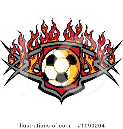 Soccer Ball Clipart #1090204 by Chromaco