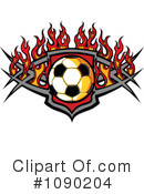 Soccer Clipart #1090204 by Chromaco