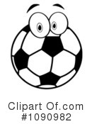 Soccer Clipart #1090982 by Hit Toon