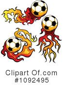 Soccer Clipart #1092495 by Chromaco