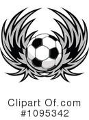 Soccer Clipart #1095342 by Chromaco