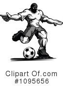 Soccer Clipart #1095656 by Chromaco