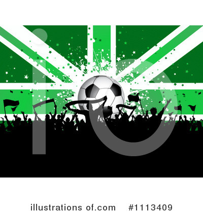 Royalty-Free (RF) Soccer Clipart Illustration by KJ Pargeter - Stock Sample #1113409