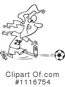 Soccer Clipart #1116754 by toonaday