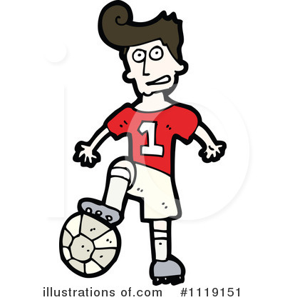 Royalty-Free (RF) Soccer Clipart Illustration by lineartestpilot - Stock Sample #1119151