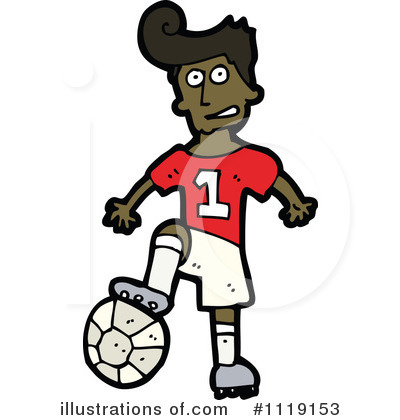 Royalty-Free (RF) Soccer Clipart Illustration by lineartestpilot - Stock Sample #1119153