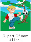 Soccer Clipart #11441 by AtStockIllustration