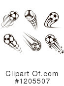 Soccer Clipart #1205507 by Vector Tradition SM