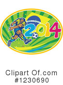 Soccer Clipart #1230690 by patrimonio