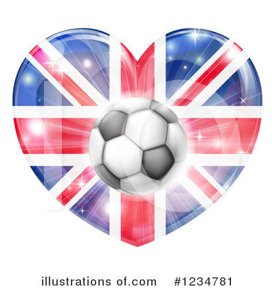 Royalty-Free (RF) Soccer Clipart Illustration by AtStockIllustration - Stock Sample #1234781