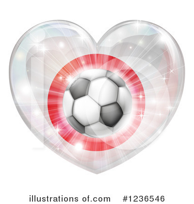 Soccer Flag Clipart #1236546 by AtStockIllustration