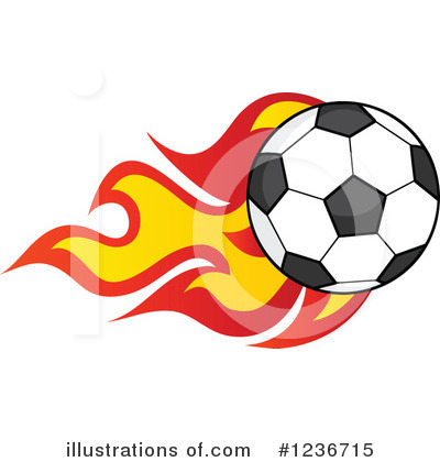 Football Clipart #1236715 by Hit Toon