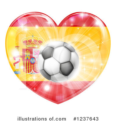 Royalty-Free (RF) Soccer Clipart Illustration by AtStockIllustration - Stock Sample #1237643