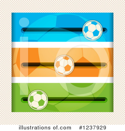 Royalty-Free (RF) Soccer Clipart Illustration by elaineitalia - Stock Sample #1237929