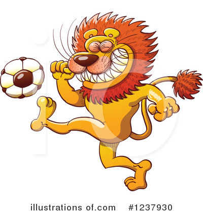 Royalty-Free (RF) Soccer Clipart Illustration by Zooco - Stock Sample #1237930