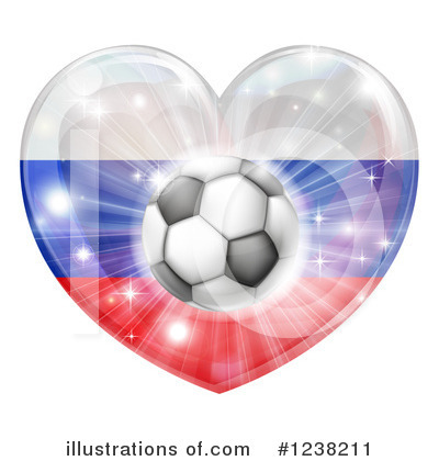 Soccer Flag Clipart #1238211 by AtStockIllustration