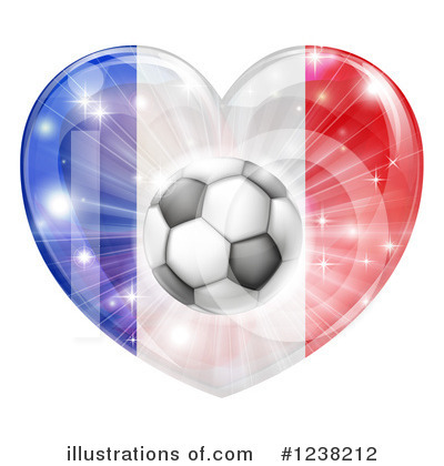 Royalty-Free (RF) Soccer Clipart Illustration by AtStockIllustration - Stock Sample #1238212