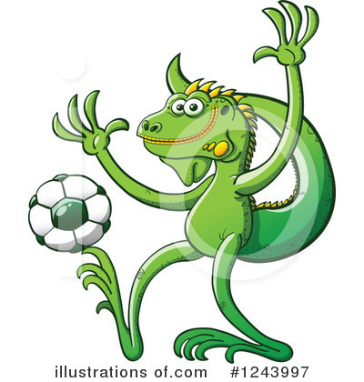 Football Clipart #1243997 by Zooco