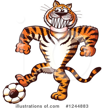 Football Clipart #1244883 by Zooco