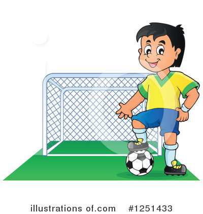 Soccer Clipart #1251433 by visekart