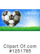 Soccer Clipart #1251785 by AtStockIllustration