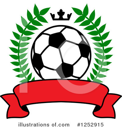 Royalty-Free (RF) Soccer Clipart Illustration by Vector Tradition SM - Stock Sample #1252915