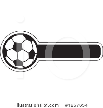 Soccer Ball Clipart #1257654 by Lal Perera