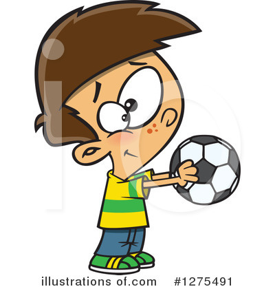 Royalty-Free (RF) Soccer Clipart Illustration by toonaday - Stock Sample #1275491