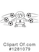 Soccer Clipart #1281079 by toonaday