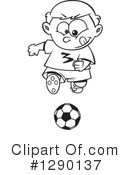 Soccer Clipart #1290137 by toonaday