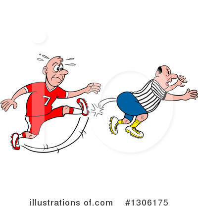 Referee Clipart #1306175 by LaffToon