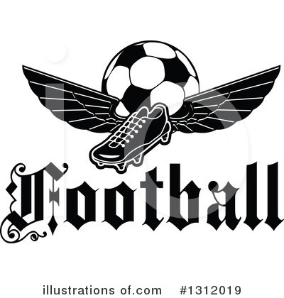 Royalty-Free (RF) Soccer Clipart Illustration by Vector Tradition SM - Stock Sample #1312019