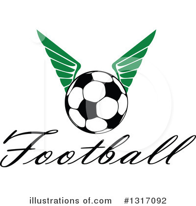 Royalty-Free (RF) Soccer Clipart Illustration by Vector Tradition SM - Stock Sample #1317092