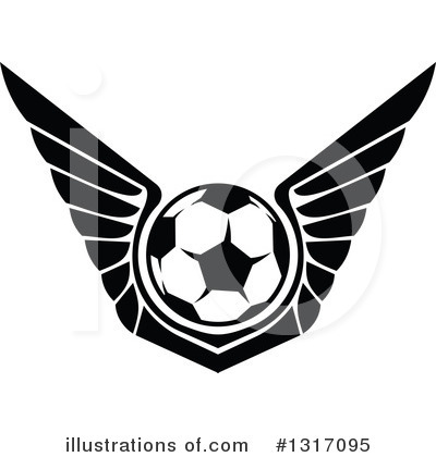 Royalty-Free (RF) Soccer Clipart Illustration by Vector Tradition SM - Stock Sample #1317095