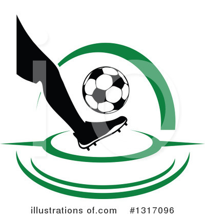 Royalty-Free (RF) Soccer Clipart Illustration by Vector Tradition SM - Stock Sample #1317096