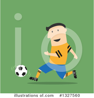 Royalty-Free (RF) Soccer Clipart Illustration by Vector Tradition SM - Stock Sample #1327560