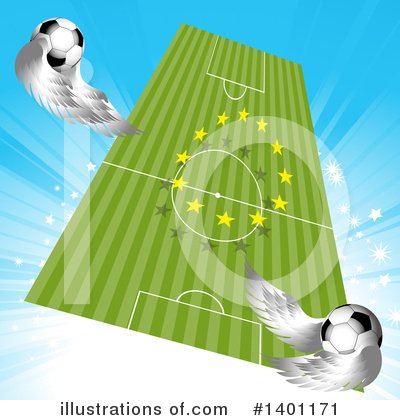 Royalty-Free (RF) Soccer Clipart Illustration by elaineitalia - Stock Sample #1401171