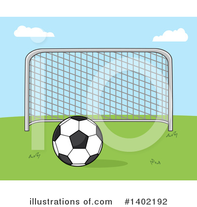 Football Clipart #1402192 by Hit Toon