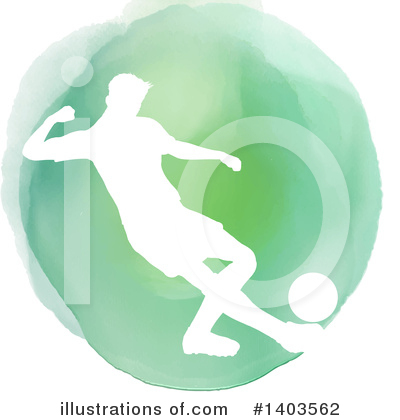 Royalty-Free (RF) Soccer Clipart Illustration by KJ Pargeter - Stock Sample #1403562