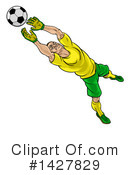 Soccer Clipart #1427829 by AtStockIllustration