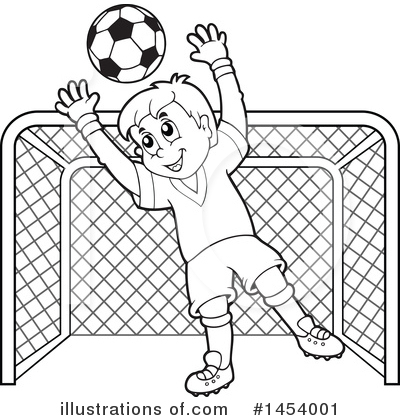 Soccer Clipart #1454001 by visekart