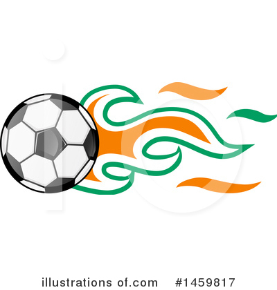 Royalty-Free (RF) Soccer Clipart Illustration by Domenico Condello - Stock Sample #1459817