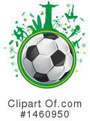 Soccer Clipart #1460950 by Domenico Condello