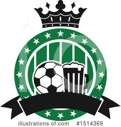 Royalty-Free (RF) Soccer Clipart Illustration by Vector Tradition SM - Stock Sample #1514369