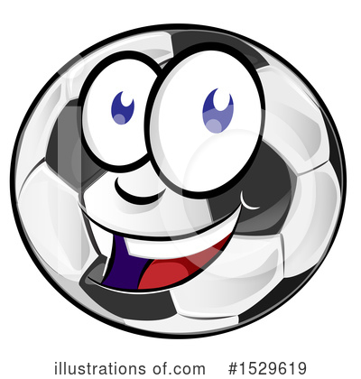 Soccer Ball Clipart #1529619 by Domenico Condello