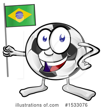 Brazilian Flag Clipart #1533076 by Domenico Condello