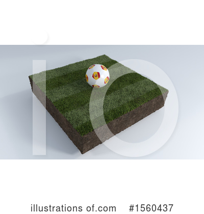 Royalty-Free (RF) Soccer Clipart Illustration by KJ Pargeter - Stock Sample #1560437