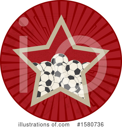Soccer Balls Clipart #1580736 by elaineitalia