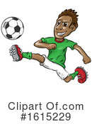 Soccer Clipart #1615229 by Domenico Condello